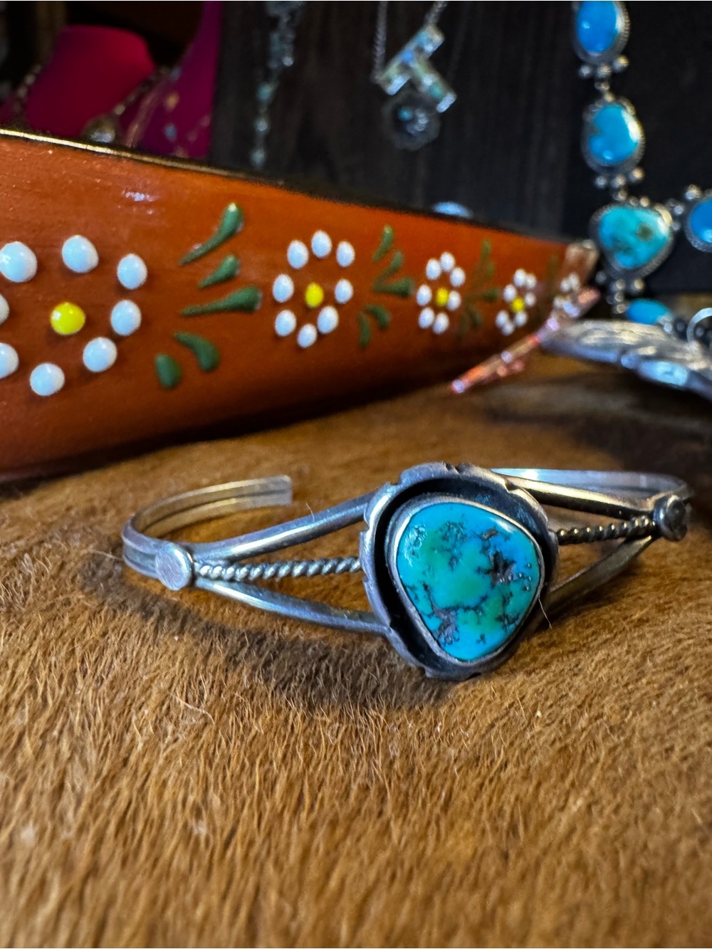Sonoran Native Vintage Sterling Cuff